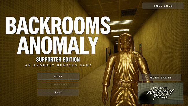 Backrooms Anomaly - Supporter Pack