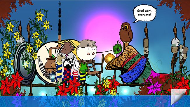 Visual novel for the kids: Lumi And Baby - Hamster And Baby Dragon