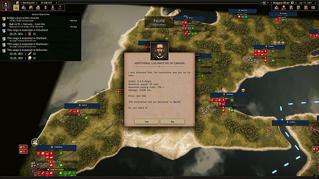 Railroad Corporation - Niagara River DLC