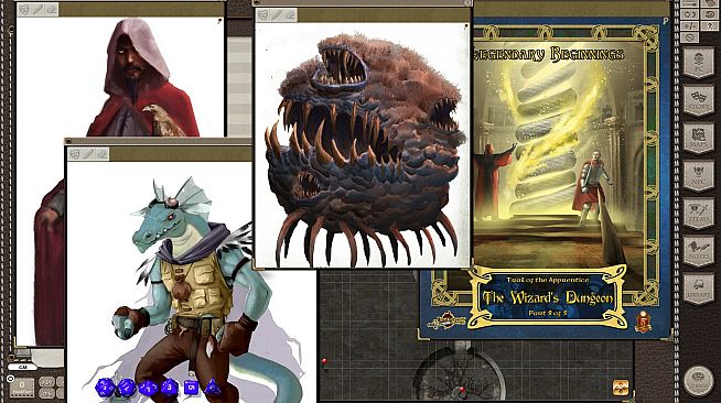 Fantasy Grounds - Trail of the Apprentice: The Wizard's Dungeon (5E)