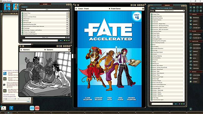Fantasy Grounds - Fate Accelerated Rulebook