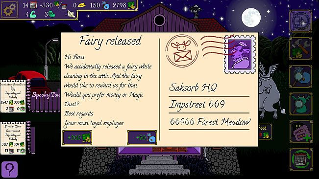 Spooky Mansion Manager