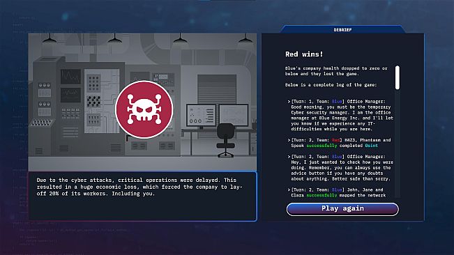 RxB - Cyber security management game