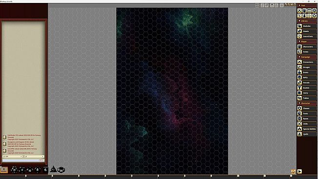 Fantasy Grounds - Starfinder RPG - Starfinder Flip-Mat - Basic Starfield