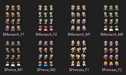 RPG Maker MZ - MT Tiny Tales Character Sprites NPC Advanced