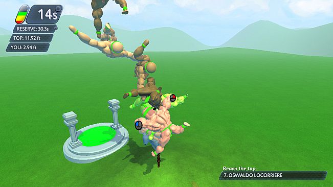 Mount Your Friends 3D: A Hard Man is Good to Climb