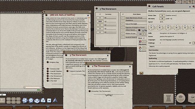 Fantasy Grounds - Mini-Dungeon #016: The Halls of Hellfire (5E)