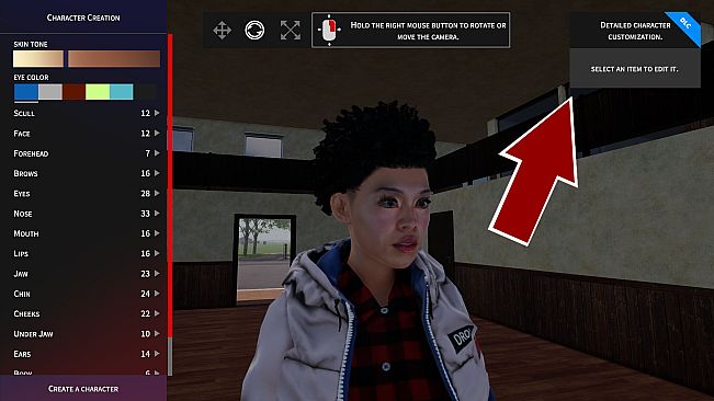 WARMA -Open character editor