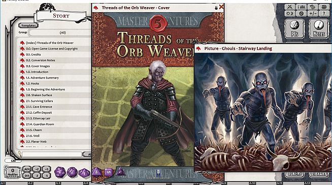 Fantasy Grounds - Threads of the Orb Weaver (5E)
