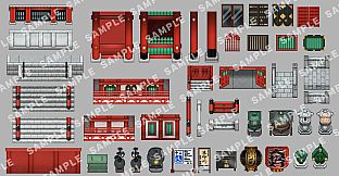 RPG Maker MZ - SERIALGAMES Japan travel spots Asakusa set