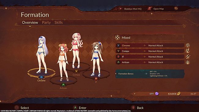 Super Neptunia RPG Swimsuit Set