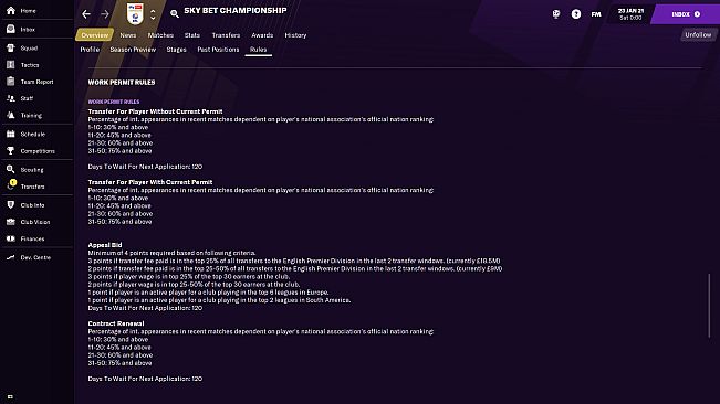 Football Manager 2021 Touch - Foreign Influx