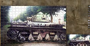Pixel Puzzles WW2 Jigsaw - Pack: French Tanks