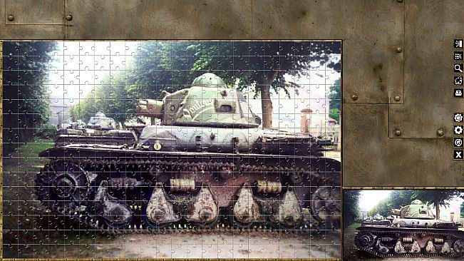 Pixel Puzzles WW2 Jigsaw - Pack: French Tanks