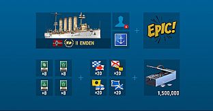 World of Warships — Emden Mega Resource Pack