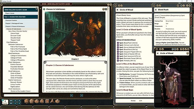 Fantasy Grounds - Grim Hollow: Player's Guide