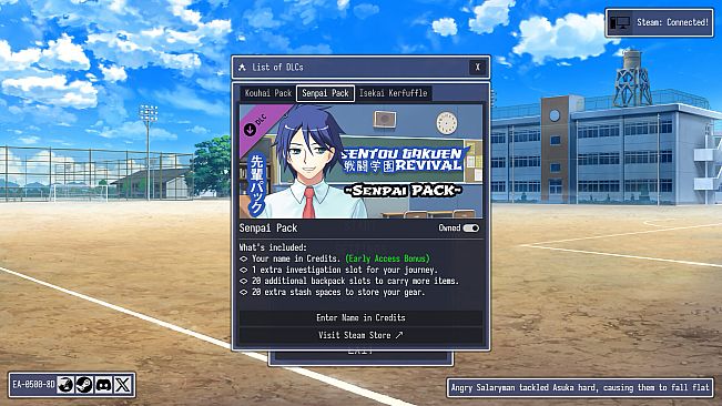 Sentou Gakuen: Revival - Senpai Pack
