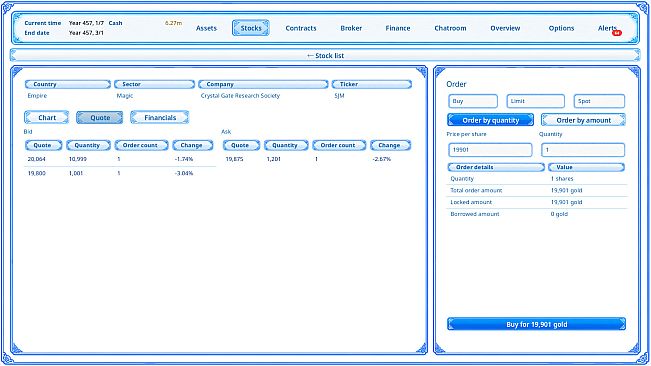 Home Trading Simulator