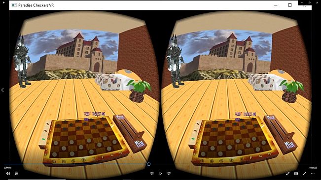 Paradise Checkers VR