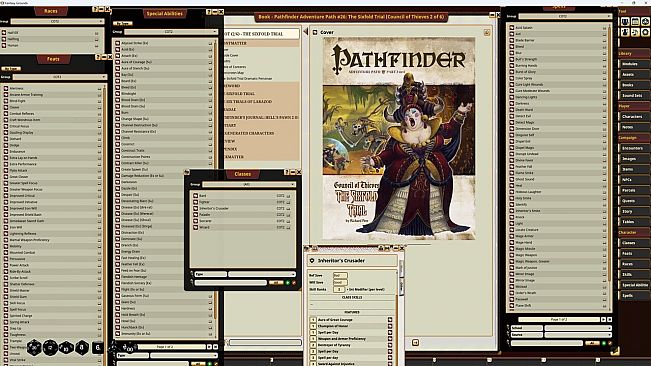 Fantasy Grounds - Pathfinder RPG - Council of Thieves Adventure Path (2 of 6) - The Sixfold Trial