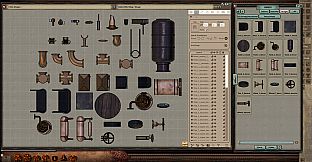 Fantasy Grounds - FG Steampunk Vehicles Map Pack