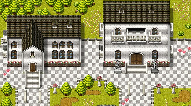 RPG Maker MZ - Valentine Tile Pack for MZ