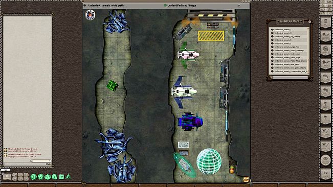 Fantasy Grounds - Meanders Sci-fi Token Pack: Series 1 - Set 2 (Token Pack)