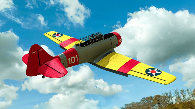 RealFlight Evolution – E-flite SNJ-5 (AT-6 Texan) 1.5m