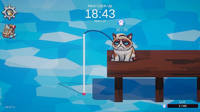 Cats Fishing for Cats