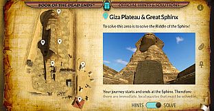 Riddle of the Sphinx (DCL) Book of the Dead Ends (in-game hints+solutions)