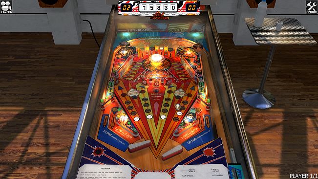 Zaccaria Pinball - Red Show Table
