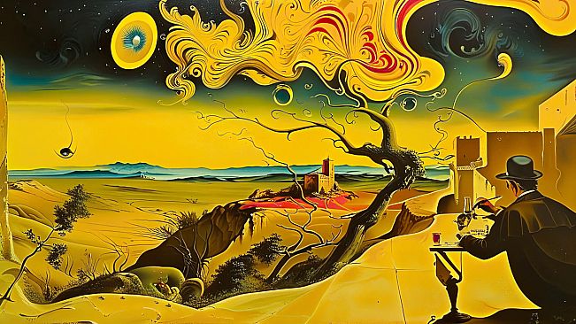 AI-VJ - Dali-esque 4k Visuals