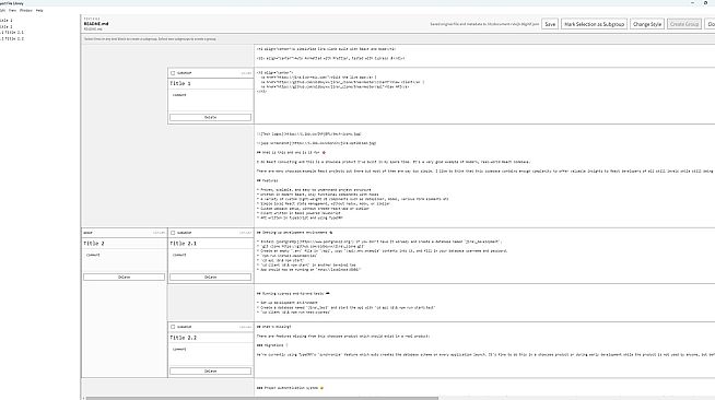 Project File Library