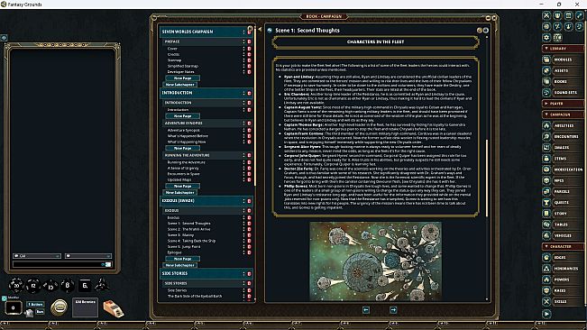 Fantasy Grounds - Seven Worlds Module 6: Exodus