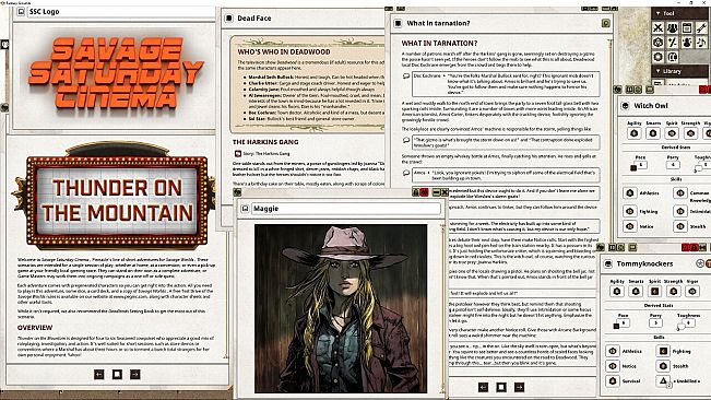 Fantasy Grounds - Savage Saturday Cinema: Thunder on the Mountain