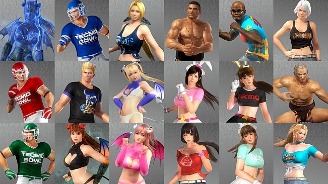 DOA5LR TECMO 50th Anniversary Costume Set