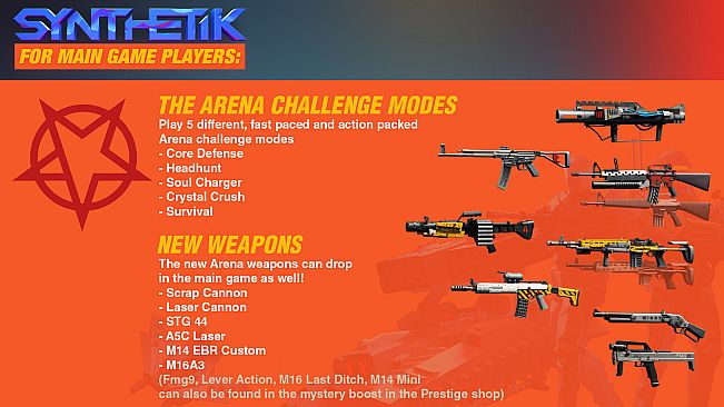 SYNTHETIK: Arena Premium Upgrade