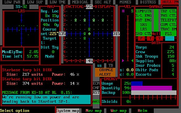 STAR FLEET II - Krellan Commander Version 2.0