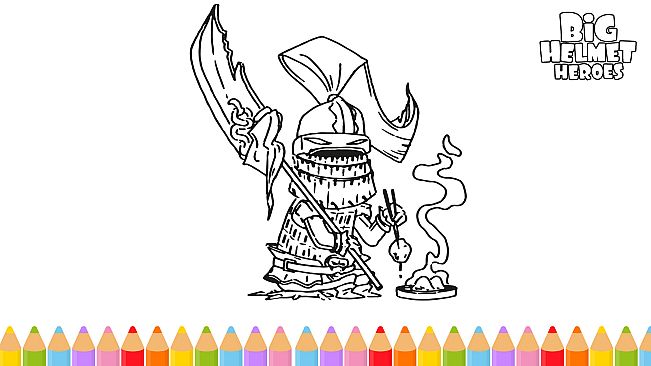 Big Helmet Heroes - Coloring Book