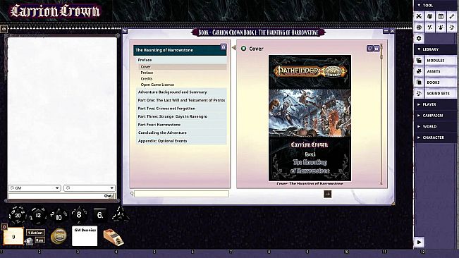 Fantasy Grounds - Pathfinder for Savage Worlds: Carrion Crown Boxed Set