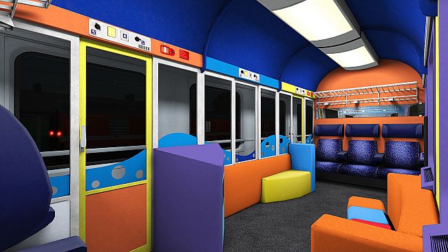 Trainz Plus DLC - OBB Eurofima Second Class Pack