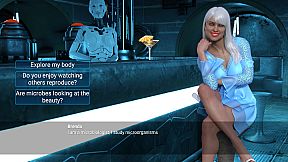 Galactic dating: Harem in space station