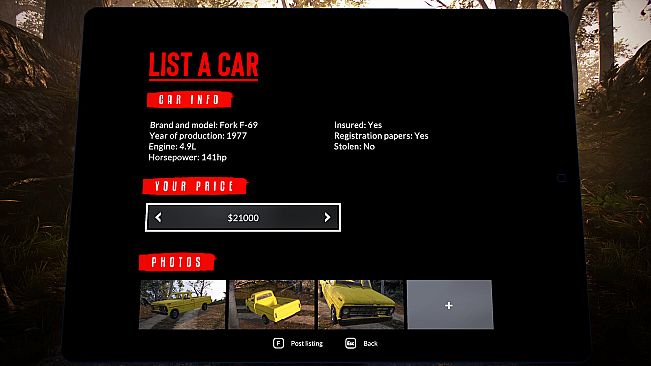 Used Cars Simulator