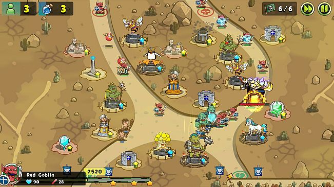 Luna & Monsters Tower Defense -The deprived magical kingdom-