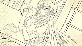 我与她们的大学画相