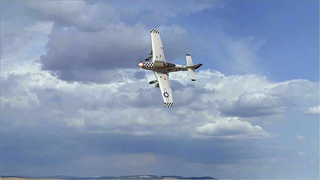 RealFlight Evolution - E-flite P-51D Mustang 1.5m Big Beautiful Doll