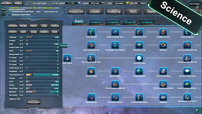 Space industrial empire