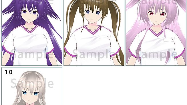 RPG Maker 3D Character Converter - Gee-kun-soft character 10 gym suit