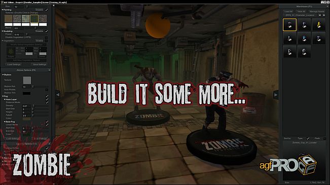 Axis Game Factory's AGFPRO Zombie FPS Player DLC