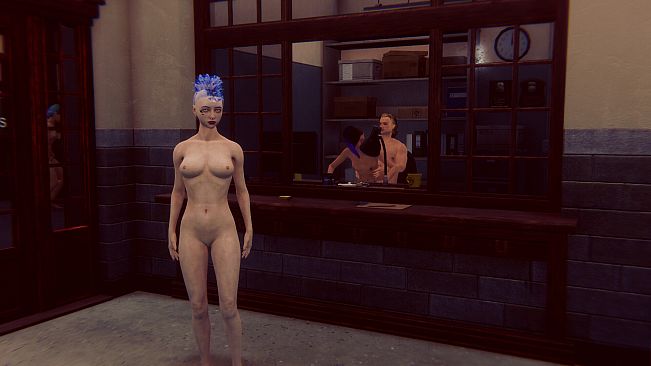 Cyberpunk women for Fuck in police